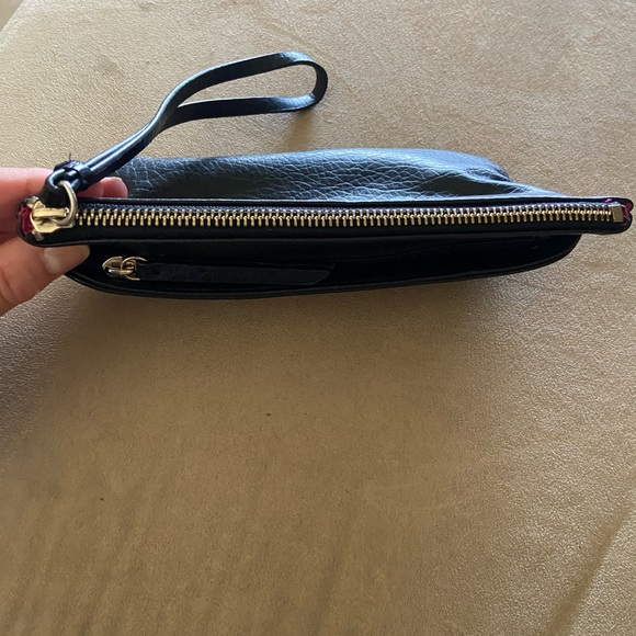 Juicy Couture Black faux Leather Wristlet - Picture 3 of 9